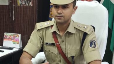 बलरामपुर- रामानुजगंज जिले के नवपदस्थ पुलिस अधीक्षक वैभव बैंकर ने पदभार किया ग्रहण 