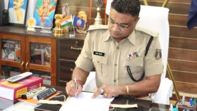 पुलिस अधीक्षक राजेश कुमार अग्रवाल द्वारा कबीरधाम जिले के पुलिस अधीक्षक का पदभार ग्रहण किया गया….