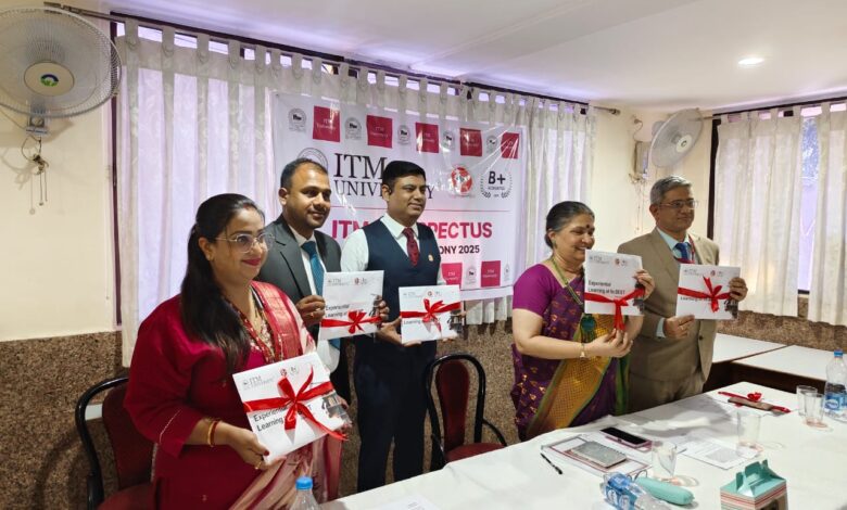 आई टी एम यूनिवर्सिटी का सेमिनार सम्पन्न हुआ