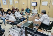 बीएमएस ने भिलाई स्टील प्लांट रेल मिल के मुख्य महाप्रबंधक एवं सम्बन्धित अधिकारियों के साथ महत्वपूर्ण बैठक की