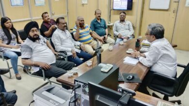 बीएमएस ने भिलाई स्टील प्लांट रेल मिल के मुख्य महाप्रबंधक एवं सम्बन्धित अधिकारियों के साथ महत्वपूर्ण बैठक की