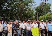 पर्यावरण संरक्षण हेतु साइकिल रैली का सफल आयोजन… सांसद विजय बघेल ने साइकिलिंग कर, स्वस्थ रहने का दिया संदेश