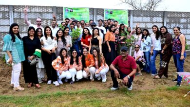 रोटरी क्लब ऑफ भिलाई ग्रेटर ने किया बेलोदी, नगपुरा रोड में 200 वृक्षारोपण
